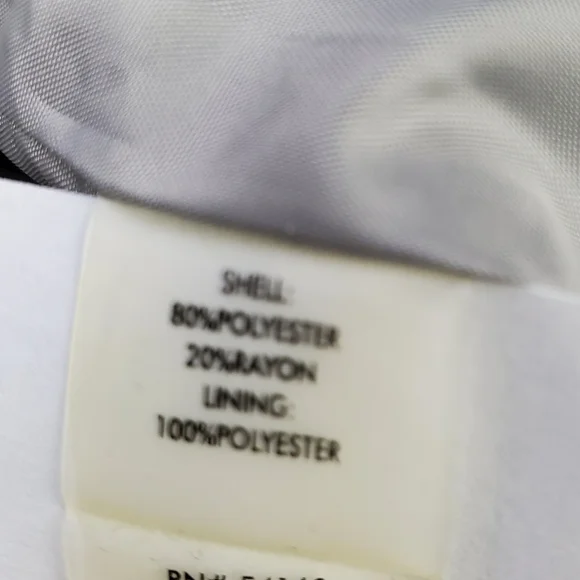 Calvin Klein Silver Grey Ruffle Shoulder Dress 2 - Picture 4 of 14